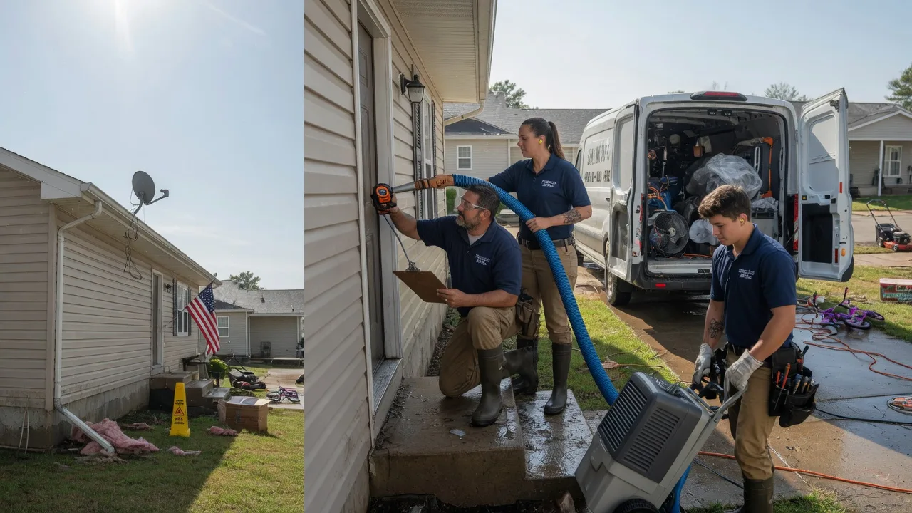 Ceiling Water Damage Restoration in Blue Earth, MN near me